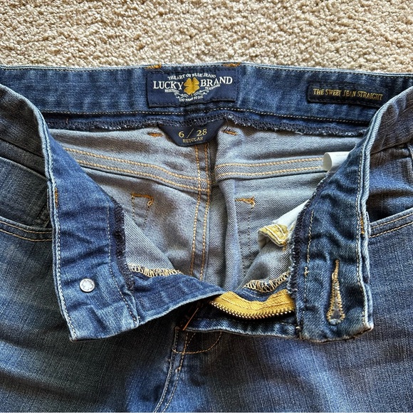 Lucky Brand Jeans Women “The Sweet Jean” Mid Rise Jeans-Size 6/28 R - Picture 7 of 8